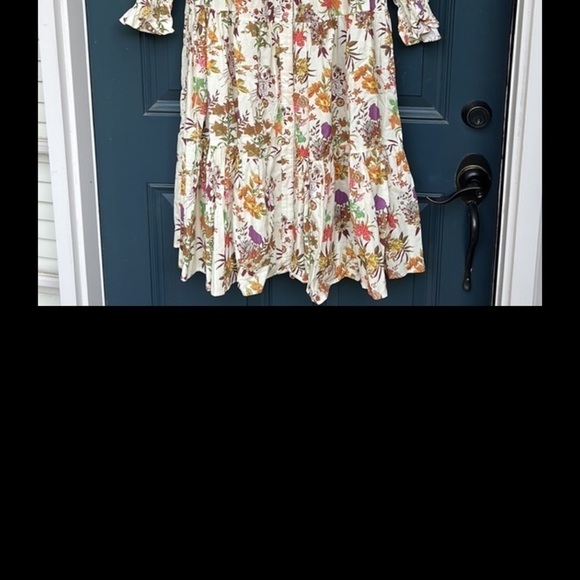 Fore Briar Floral Midi Dress NWT - Picture 3 of 16